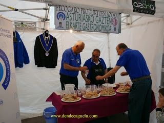 Feria de los productos de las Cofradías de Fecoga en Ordizia (Guipúzcoa)
