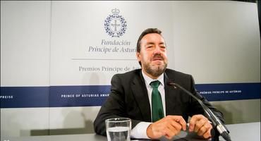 FOTOGALERÍA. Premios Príncipe de Asturias. Rueda de prensa de la ONCE