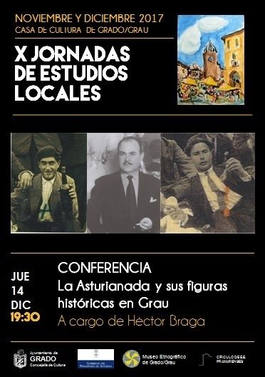 Conferencia de Héctor Braga sobre La Asturianada en Grau