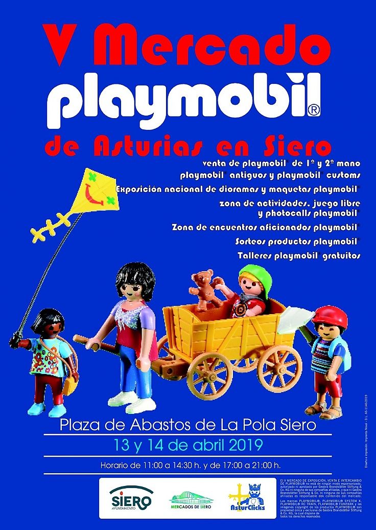 El Mercado de Playmobil en Siero ya tiene cartel