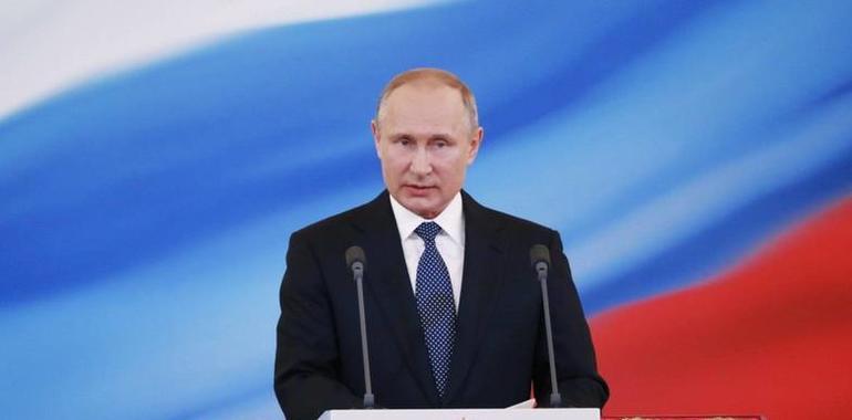 Putin inicia su cuarto mandato como presidente de Rusia