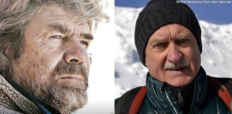 Dos alpinistas, Reinhold Messner y Krzysztof Wielicki, premio Princesa de Asturias de los Deportes