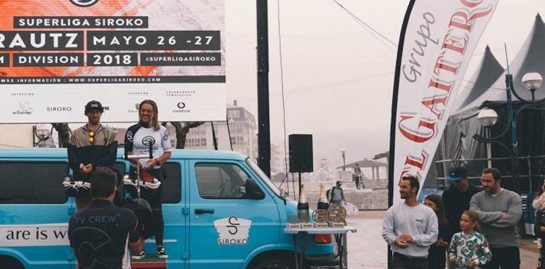El Gaitero premia las mejores olas de la SuperLiga Siroko de surf