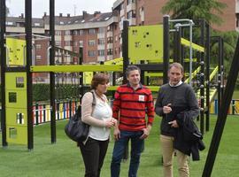 El parque Vetusta de Oviedo abre nueva zona infantil