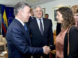 Tania González transmite al presidente Santos su preocupación por el proceso de paz en Colombia