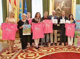 La XIV Carrera de la Mujer 2018 en Gijón/Xixón, el domingo 17