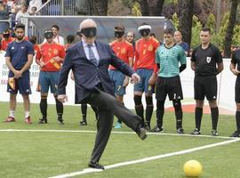 España debuta con victoria en el mundial de Fútbol-5 para ciegos