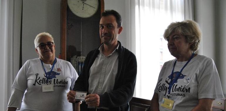 Zapico, socio de honor de Unión Kellys Asturias, reclama mejora de las condiciones laborales
