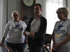 Zapico, socio de honor de Unión Kellys Asturias, reclama mejora de las condiciones laborales
