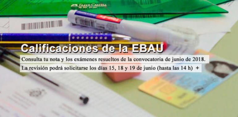 Asturias: El 91,45% de las y los estudiantes aprueba la EBAU