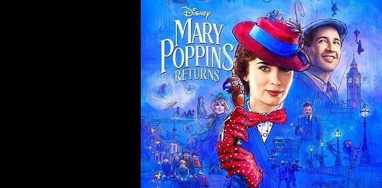 “El Regreso de Mary Poppins" se estrenará en España el 21 D (Trailer)