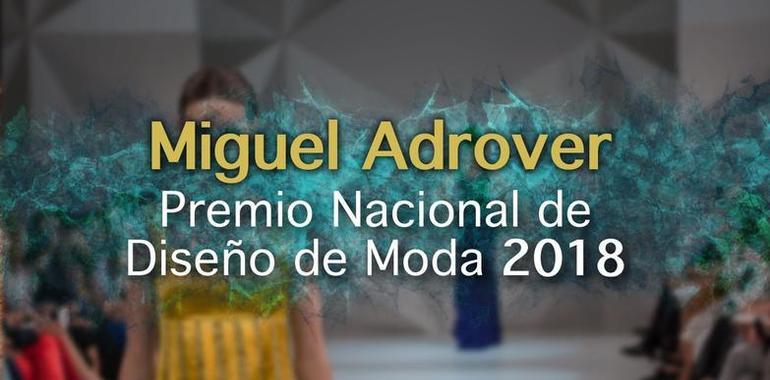 Miguel Adrover, Premio Nacional de Diseño de Moda 2018 