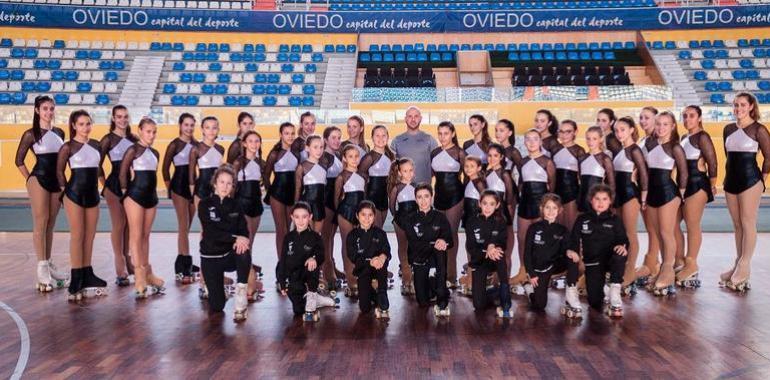 El patinaje artístico celebra en Oviedo la primera Copa Asturias