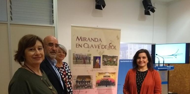 La gala "Miranda en Clave de Sol" reunirá a intérpretes de Asturias, Galicia y Portugal
