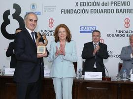 La Fundación Eduardo Barreiros premia a Jorge Cosmen, presidente de ALSA