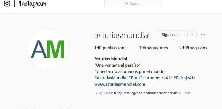 ASTURIASMUNDIAL supera los 13.000 seguidores en Instagram