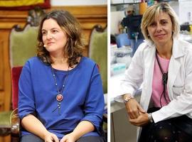 Dos profesoras de la Universidad de Oviedo, en las jornadas de #CienciaenelParlamento
