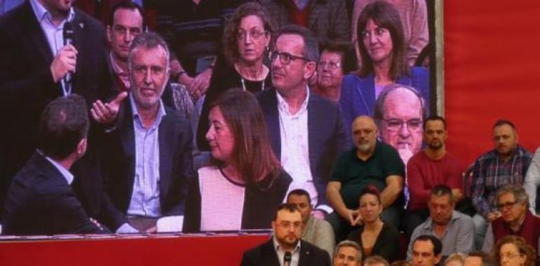 El PSOE proclama a Adrián Barbón candidato a la presidencia de Asturias