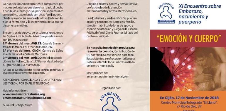 Encuentro en Gijón sobre Embarazo, Nacimiento y Puerperio