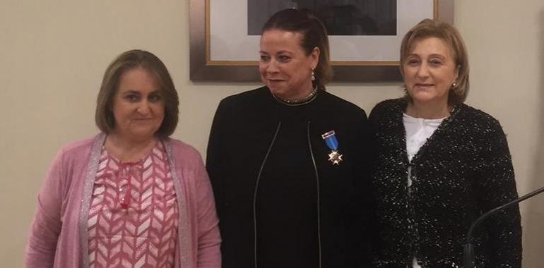 Myriam Hernández Fernández recibe la Medalla al Mérito de la Seguridad Vial