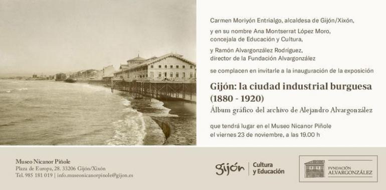 Libro y exposición Gijón; la ciudad industrial burguesa (1880-1920)