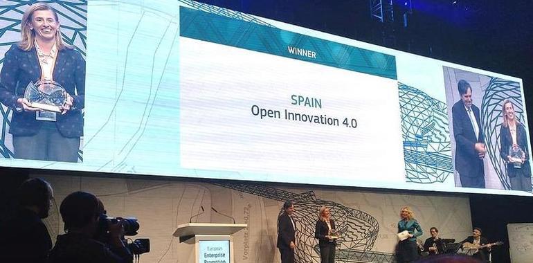 Asturias recibe el Premio Europeo a la Promoción Empresarial por el Open Innovation 4.0