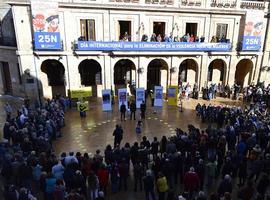 25N en Oviedo contra la violencia hacia las mujeres