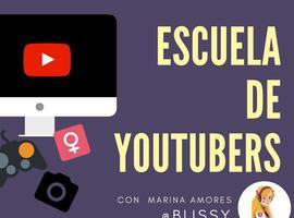 Escuela de youtubers en Avilés con Marina Amores
