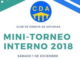 El próximo sábado 1 D se celebrará eI Mini-Torneo Interno de debate de CDA