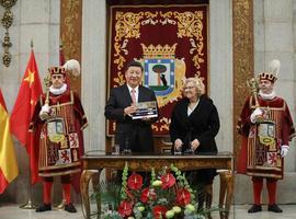Xi Jinping: La llave de Madrid abre “aún más la puerta de la amistad y el intercambio”