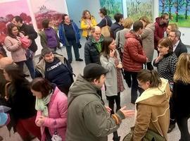 Usuarios de centros Fasad muestran sus trabajos artísticos en Avilés 