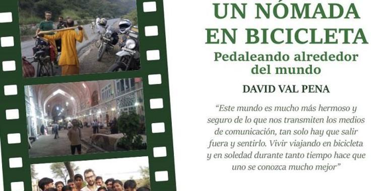 "Un nómada en bicicleta" recoge la aventura de David Val alrededor del mundo 