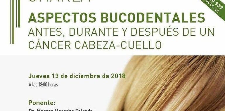Salud bucodental y cáncer, hoy en Gijón