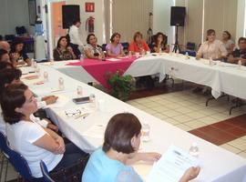 Megamarcha contra la violencia hacia las mujeres en Baja California Sur