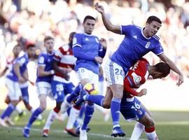 El Real Oviedo vuelve de vacío de Los Cármenes