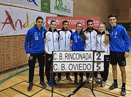 Bádminton Rinconada 2-5 Ovida Bádminton Oviedo