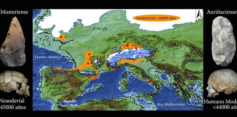 Los humanos modernos reemplazaron a los neandertales en el sur de España hace 44.000 años
