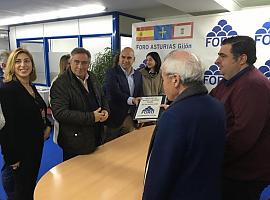 Alvaro Muñiz presenta sus avales como candidato a presidir FORO Gijón