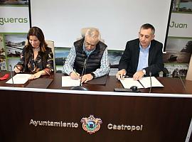 Castropol sella el acuerdo para la recuperación de la Ría del Eo