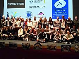 El Triatlón Asturiano galardonó a l@s mejores en 2018
