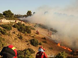 La UME envía refuerzos a Asturias, con más de 60 incendios forestales activos