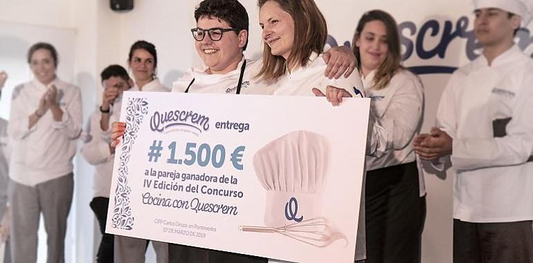 La Escuela de Hostelería de Leioa es primer premio del ‘Cocina con Quescrem’ 