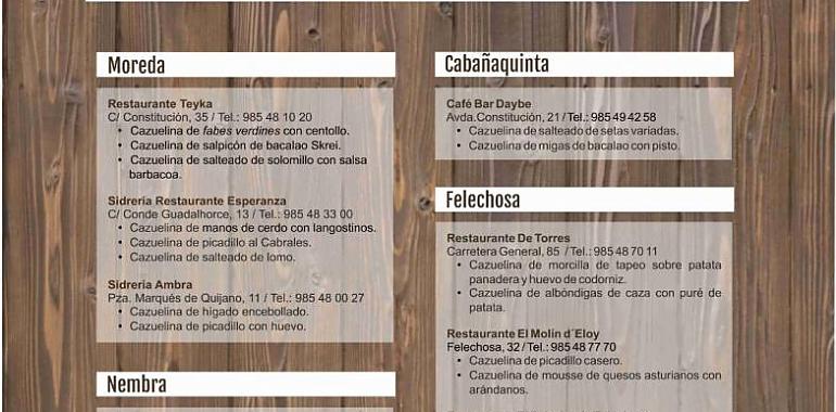 Aller organiza la séptima edición del Certamen de la Cazuelina