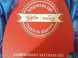 Compromiso Asturias XXI recibe el sello ‘Empresas comprometidas con nuestros jóvenes’