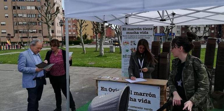 Hoy lunes arranca la recogida de residuos orgánicos en Oviedo