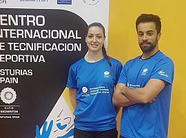 BADMINTON: Lorena Uslé y Alberto Zapico a los Juegos Europeos MINSK 2019
