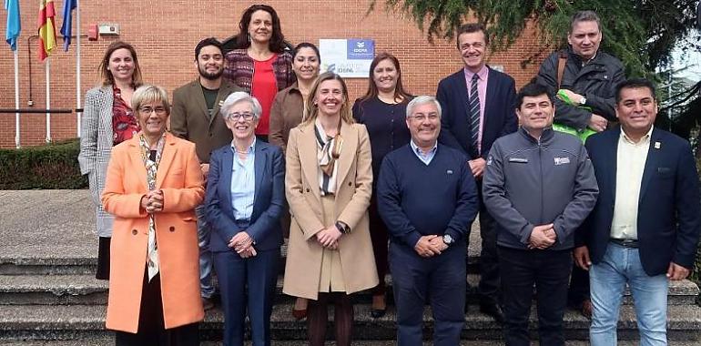 ASTURIAS: Encuentro de la delegación chilena de Tarapacá con Grupo Idepa