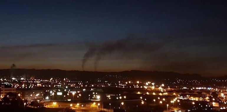 Ecologistas denuncian una nueva noche de contaminación alta en Gijón