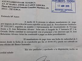 Teverga recupera los 11.000 euros que el anterior alcalde destinó a contratar a su hija