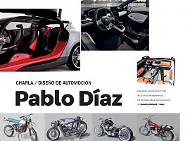 Charla del diseñador de automoción Pablo Díaz en la Escuela de Arte de Avilés